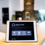 Tablet with Smart Home Screen